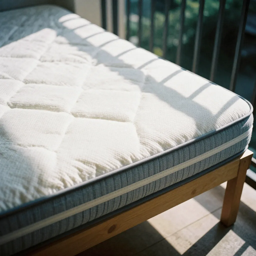 Vacuuming mattress surface